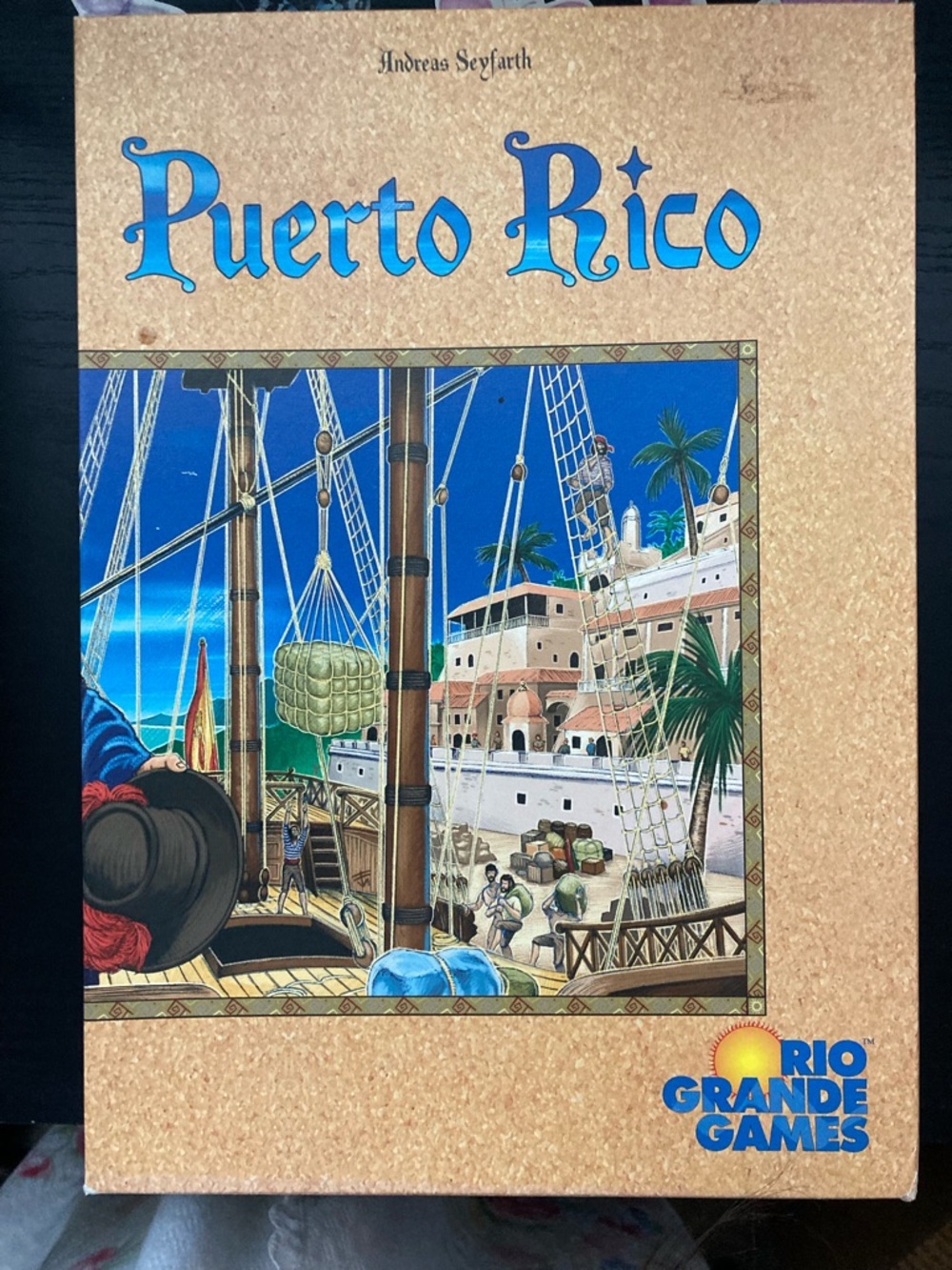 Puerto Rico Board Game by - Blue Box